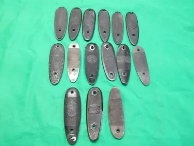 Assortment Of 15 Rifle & Shotgun Buttplates Remington Winchester Browning Mauser • $145