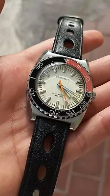 $335 • Buy Vintage Skin Diver Caravelle 333 Feet By Bulova Watch Co N6