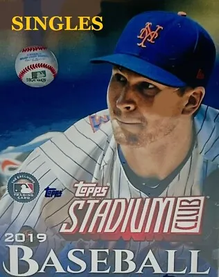 2019 Stadium Club Singles 1-288 • $0.99