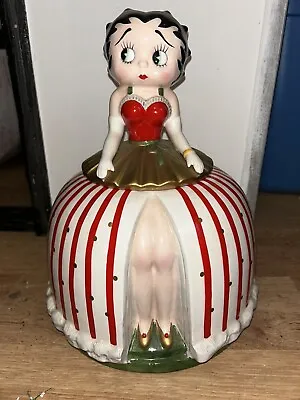 Vtg Betty Boop Vandor Ceramic Cookie Jar Limited Edition 1995 Full Skirt Dress • $79.99