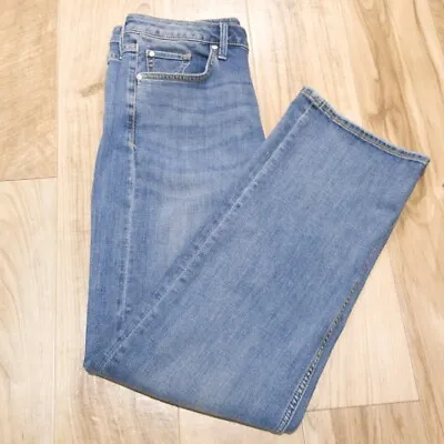 S.Oliver Womens Blue Jeans 10 Str8 Fit Mid-Rise Karolin Comfort 32 X 31.5 • $29.88