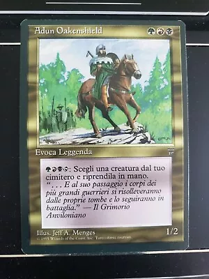 Adun Oakenshield MTG  Legends Italian NM • $28.95