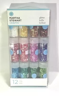 Martha Stewart Crafts Glitter * NEW * 12 Colors • $15