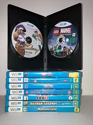 Nintendo Wii U Games Bundle X9 Rayman 2x LEGO Disney Skylanders Art Academy • $36.95