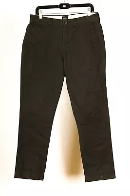 J. Crew Men’s Pants 32 X 30 Brown Straight Chino Urban Slim Broken In Flat Front • $15.99