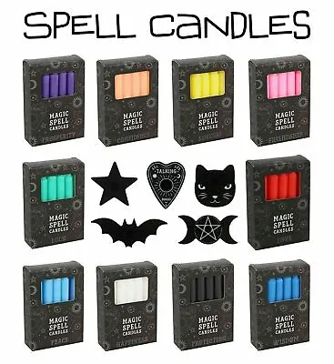 Spell Candles Holders Witch Pagan Wiccan Protection Happiness Ritual Altar Magic • £3.99