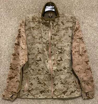 USMC Apecs Cdj 180s Cold Weather Desert Marpat Combat Jacket Seal Size Large • $149.99