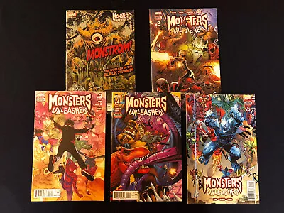 Monsters Unleashed #1-5; Complete Series; Marvel Comics • $40