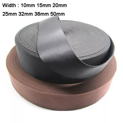 £3.06 • Buy Polyester Webbing Nylon Strapping Bags Straps Weave Tape 10 15 20 25 32 38 50mm