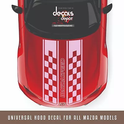 Mazda Hood Decal Stripes Sticker Mazda2 Mazda3 Mazda6 Mazda HybridCx-8 More • $59