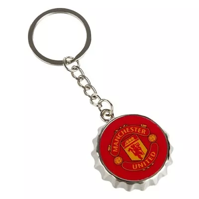Manchester United Bottle Top Opener Keyring • £5