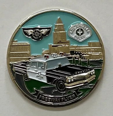 LAPD Los Angeles Police Department ASD Air Support Freeway Flyer Challenge Coin • $19.99