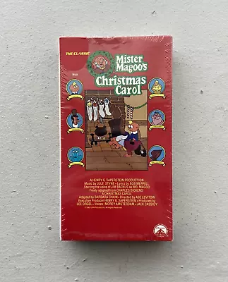 1988 Paramount Pictures | Mister Magoo's Christmas Carol 'Sealed' VHS • $6.99