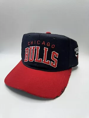 Vintage Starter NBA Chicago Bulls SnapBack Hat • $45