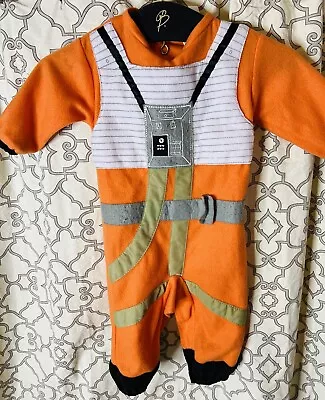 X-Wing Fighter Pilot Star Wars Toddler Infant Costume Rubies Sz 2T-3T • $19.99
