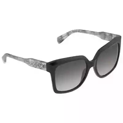 Michael Kors Cortina Grey Gradient Square Ladies Sunglasses MK2082 300511 55 • $71.34