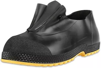 11003 Black PVC Rubber Waterproof Over Work Boots Shoes Rain Snow Galoshes SM-XL • $29.95
