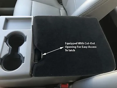 Fits Ford F150 F250 Jump Seat 2014-2023 Center Armrest Console Cover USA Made F7 • $24.95