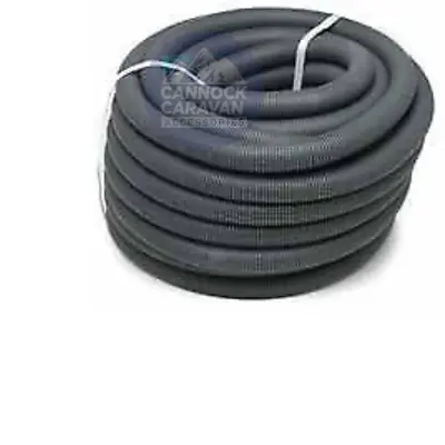 5m Caravan / Motorhome Waste Water Pipe 28.5mm ID Convoluted Grey Hose 5 Metre • £10.80