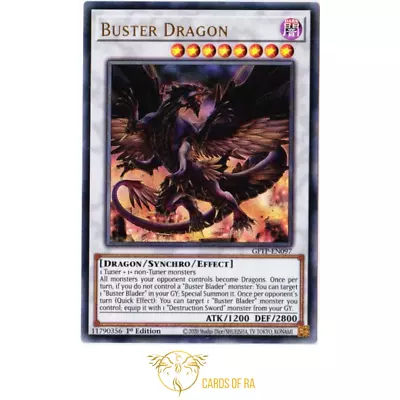 Yu-Gi-Oh! | Buster Dragon | GFTP-EN097 | Ultra Rare | 1st Edition • £1.20