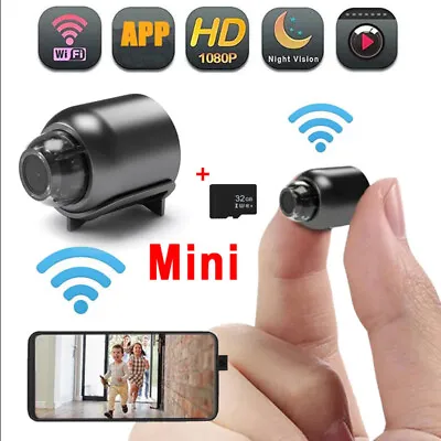 Smart Mini Camera Home WiFi Monitor Security Surveillance Night Vision Cam DVR • $18.99