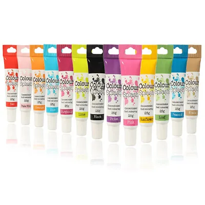 £3.36 • Buy  Colour Splash Food Colouring Concentrated Gel Paste Cake Decorating