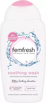 £2.83 • Buy Femfresh Ultimate Care Soothing Wash - Intimate Daily Vaginal Feminine Hygiene &
