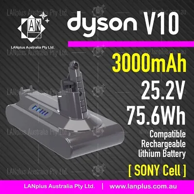 True Capacity 3000mAh 25.2V F Dyson V10 Vacuum Battery V10 Filter SV12 V10 Absol • $84.99
