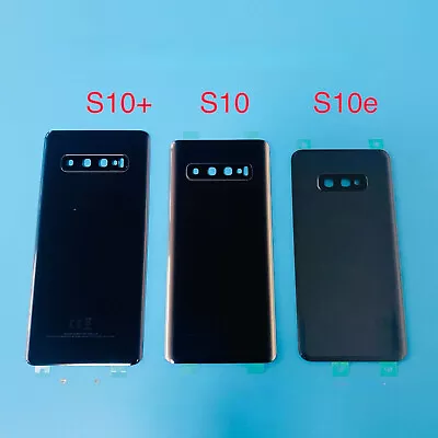 For Samsung Galaxy S10 S10 Plus S10+ S10e Battery Cover Rear Door Housing Panel • $8.59