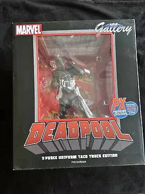 Marvel Gallery SDCC 2019 DEADPOOL X-Force Uniform Taco Truck Edition PVC Statue • $34.99