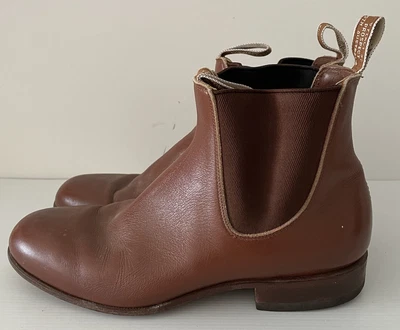 $225 • Buy RM Williams Size 8G Men’s Boots Wide Comfort Craftsman Dynamic Flex Brown