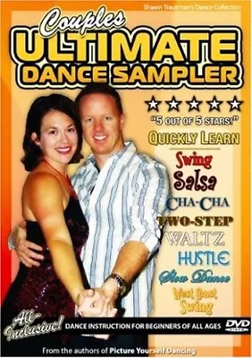 $9.99 • Buy COUPLES ULTIMATE DANCE SAMPLER - Swing Salsa Cha-Cha Waltz + DVD NEW/SEALED