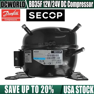 Danfoss/Secop BD35F Compressor 101Z0200 R134a DC 12V 24V Refrigeration Fridge DW • $140.99