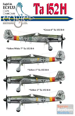 ECL72133 1:72 Eagle Editions Ta 152H JG301 #72133 • $15.99