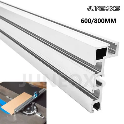 75 Type T-Track Miter Woodworking Table Saw Mini T Track Rail For Fence Fixture • £39.86