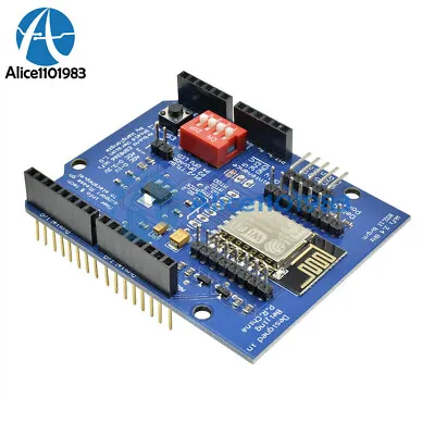 ESP8266 ESP-12E UART WIFI Wireless Shield TTL Converter For Arduino UNO R3 Mega • $3.40