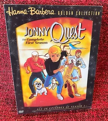 JONNY QUEST COMPLETE FIRST SEASON DVD SET - Hanna Barbera - Adult-Owned • $10