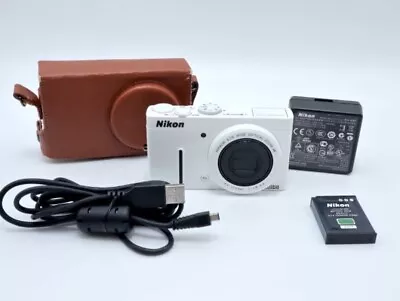 Nikon COOLPIX P310 Digital Camera WHITE Battery & Charger Good • $295