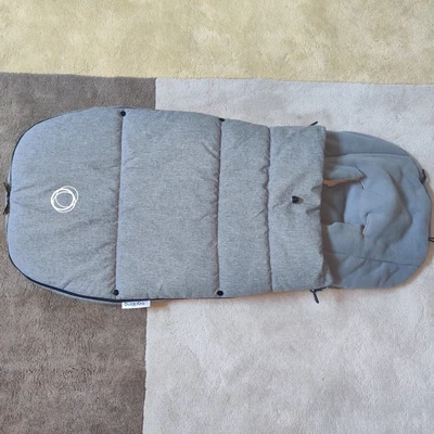 £70 • Buy Bugaboo Footmuff Grey Melange