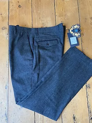 Marc Darcy Mens Grey Smart Trousers Mason 38 R Bnwt • £22