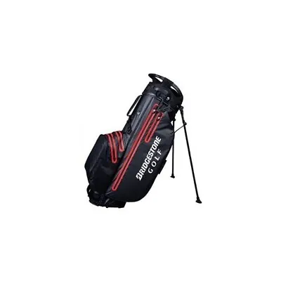 Bridgestone Golf Waterproof Stand Bag - Black/Red • $399