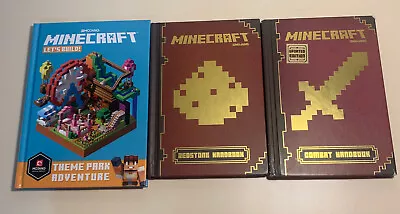 Lot Of 3 Mincraft Books • $12.99