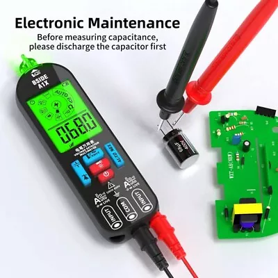 A1X Mini Multimeter Tester Voltage Detector DC/AC Voltage Resistance LCD Digital • $19.99