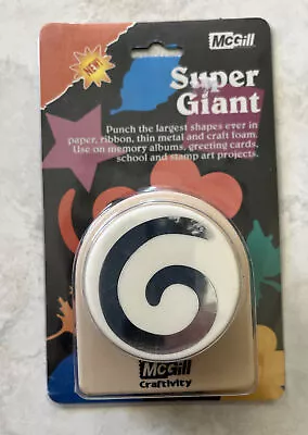 McGill Super Giant Swirl Punch (88105) - NEW SEALED PACKAGE • $10.25