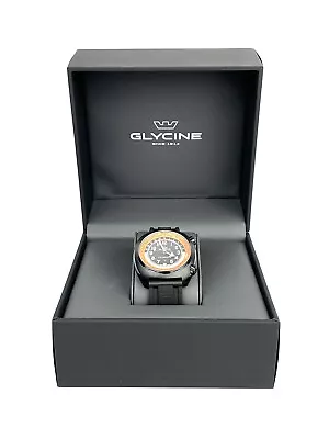 Glycine Airman SST “Pumpkin” GL0315 Men's Automatic Watch-Swiss Made • $850