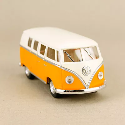 1962 Volkswagen Classic Kombi Van Microbus Minibus Campervan Yellow Hippy 1:32  • $30