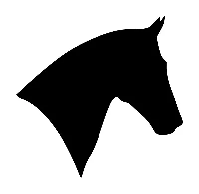 Horse Head -V8- Vinyl Decal Sticker - Equestrian Farm Riding Dressage Equine  • £4.82