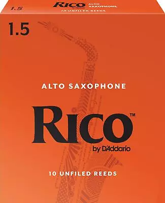 Rico Alto Sax Reeds Strength 1.5 10-pack • $52.95
