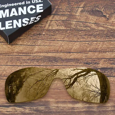 KEYTO Polarized Lenses Replacement For-Oakley Batwolf OO9101 Sunglass-Peach Gold • $23.98