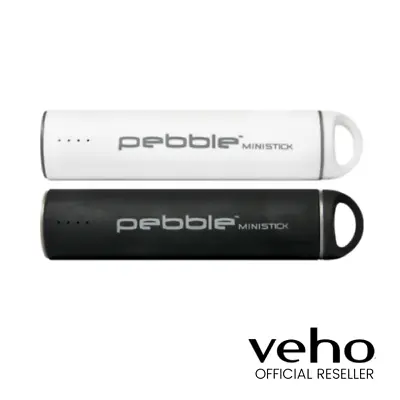 Veho Pebble Ministick Portable Battery | 2200mah | 5v – Black Or White – Vpp-102 • £12.95